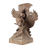 Vintage Indonesian Bronze Vishnu Garuda Vahana 13" Heritage | Jaipurio